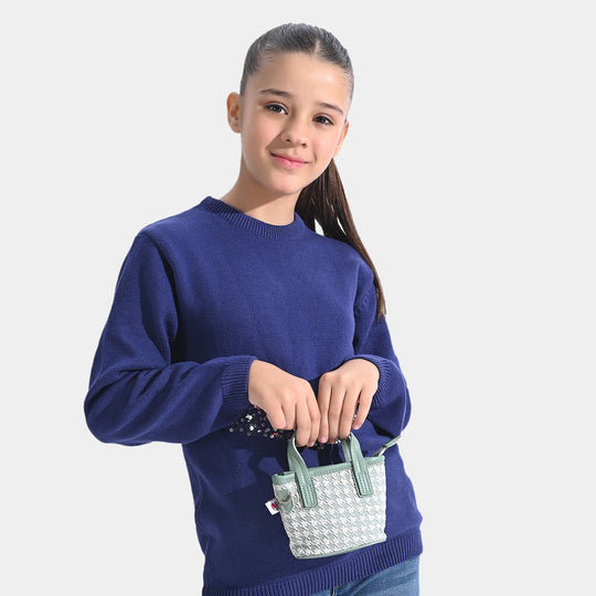 Girls Fancy Hand Bag | Green