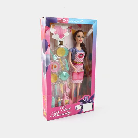 Girl Beauty “Lovely Angel” Doll Play Set