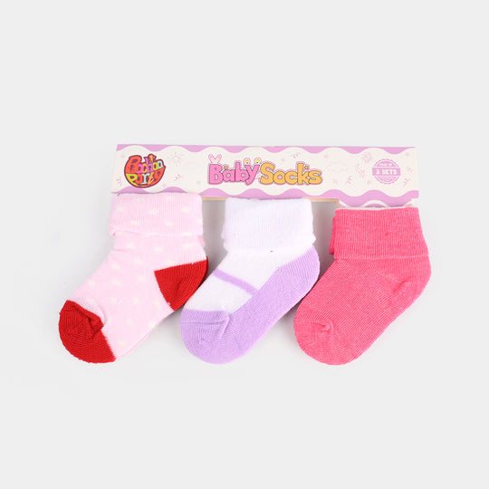 Baby Socks Pack Of 3 | 6-12M