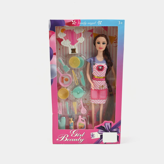 Girl Beauty “Lovely Angel” Doll Play Set