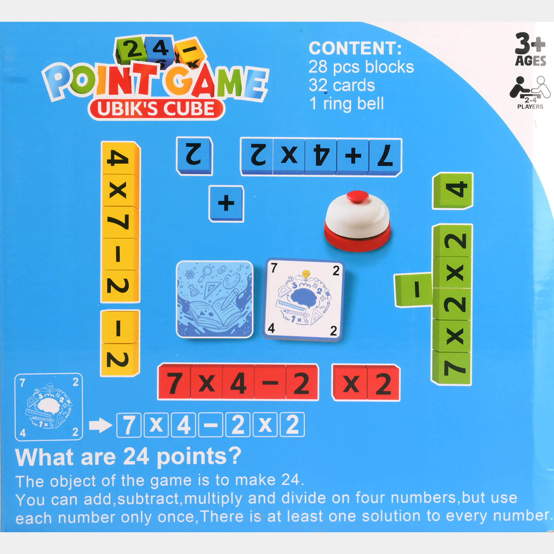 24-Point Math Board Game