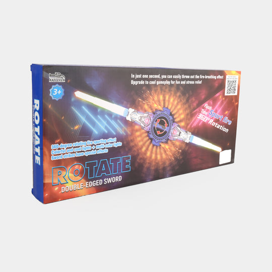 360-Degree LED Double-Edged Sword