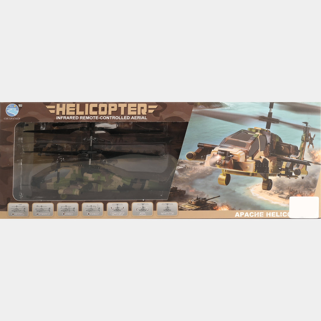 Remote-Controlled Military Helicopter