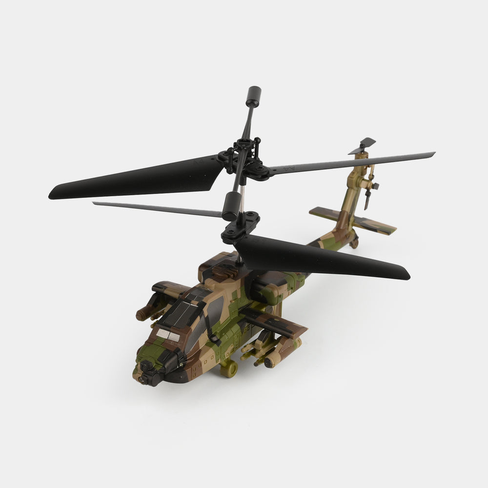 Remote-Controlled Military Helicopter