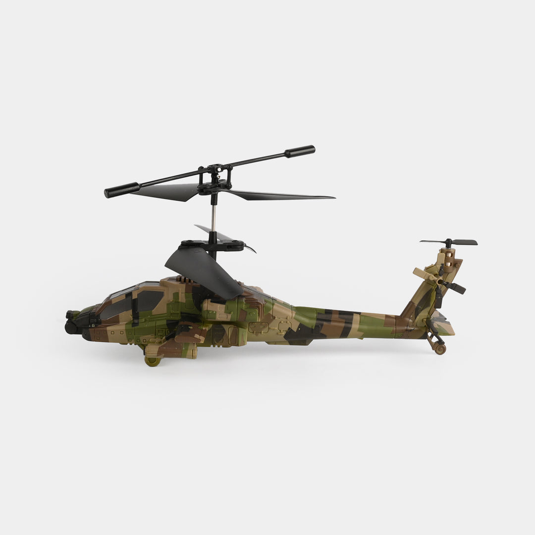 Remote-Controlled Military Helicopter