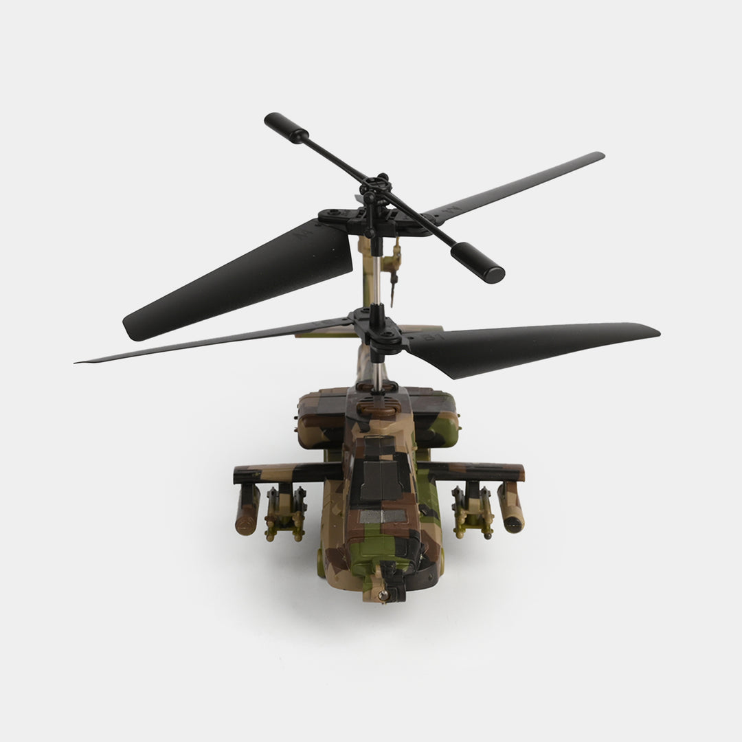 Remote-Controlled Military Helicopter