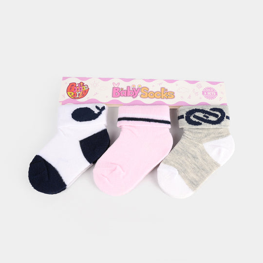 Baby Socks Pack Of 3 | 6-12M