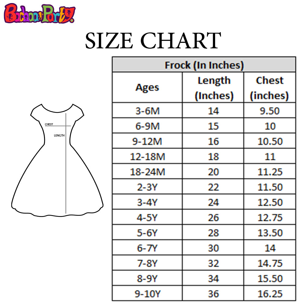 Girls Fancy Frock Multi Layers-White