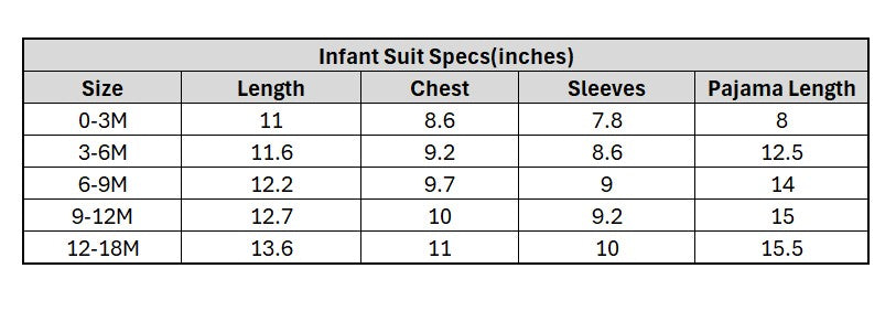 Infant Front Open Suit Car Vanilla Ice
