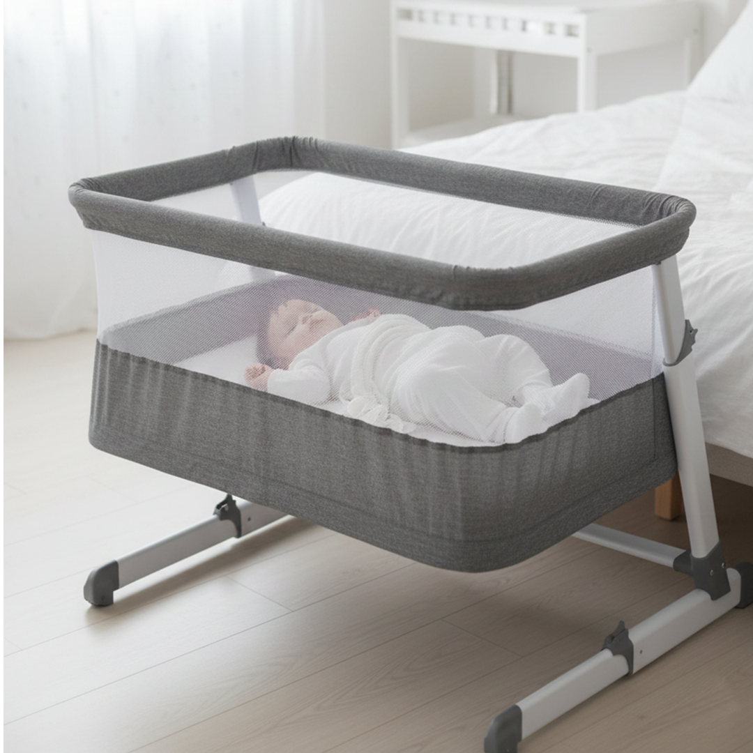 KIDS ROOM 2 GROW BABY CONVERTIBLE BASSINET COT