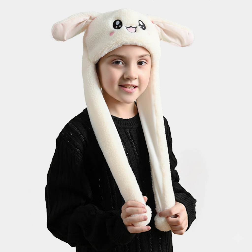 Hoodie Style Earmuff for Kids with Movable Ears