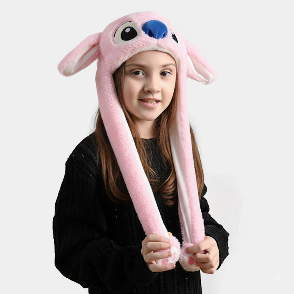 Hoodie Style Earmuff for Kids with Movable Ears