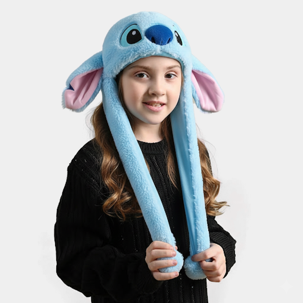 Hoodie Style Earmuff for Kids with Movable Ears