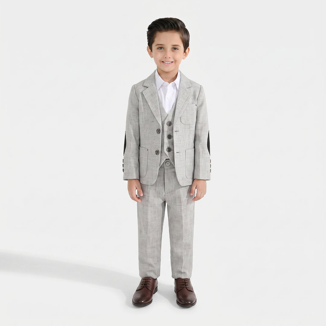Boys Cotton, Polyester Coat Pant