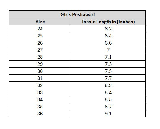 Girls Peshawari 456-126-SILVER