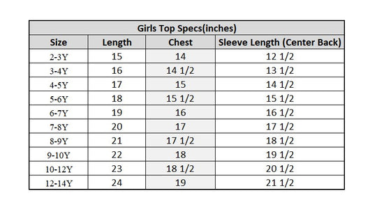 Girls Cotton Brochia Emb Top Mango-Yellow