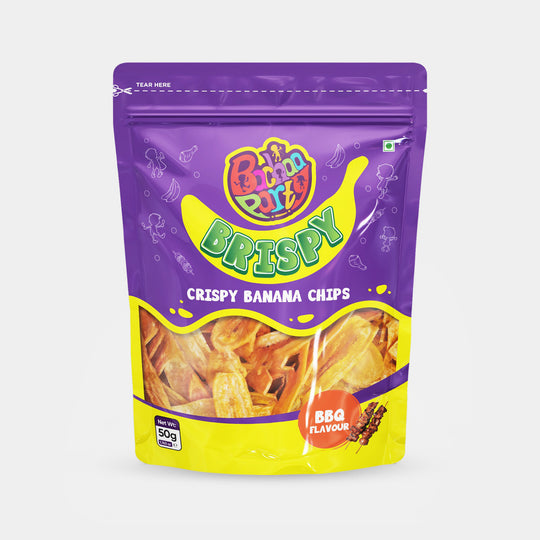 Brispy Banana Chips BBQ 50g