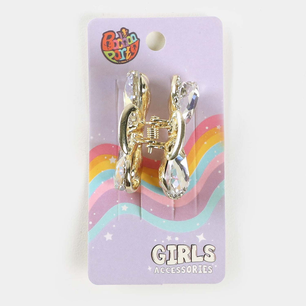 Girls Hair Strong Hold Metal Catcher