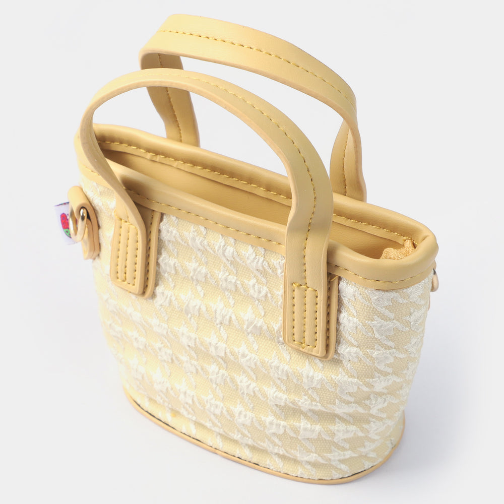 Girls Fancy Hand Bag | Yellow