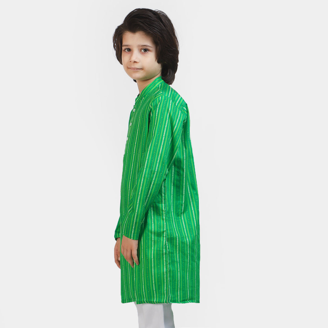 Boys Pakistan Zindabad Kurta – Green