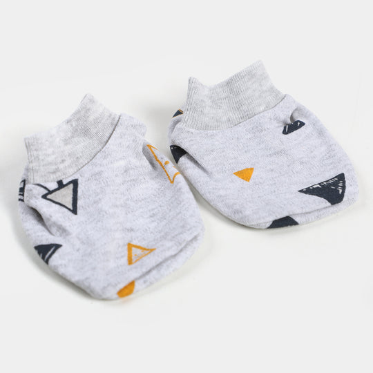Newborn Baby Cap+Mitten+Socks Set