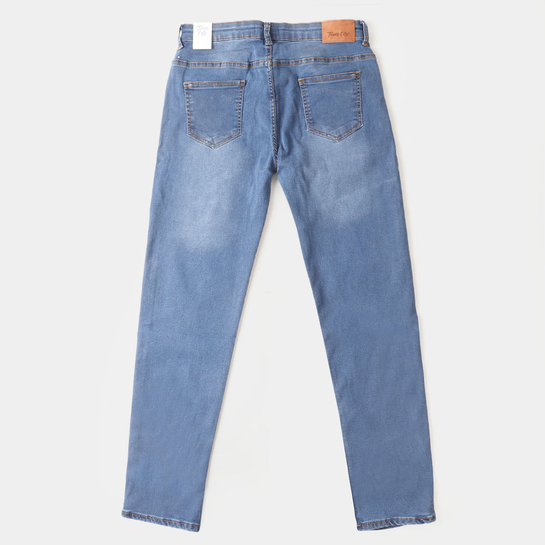 Teens Boys Pant Denim - Mid Blue
