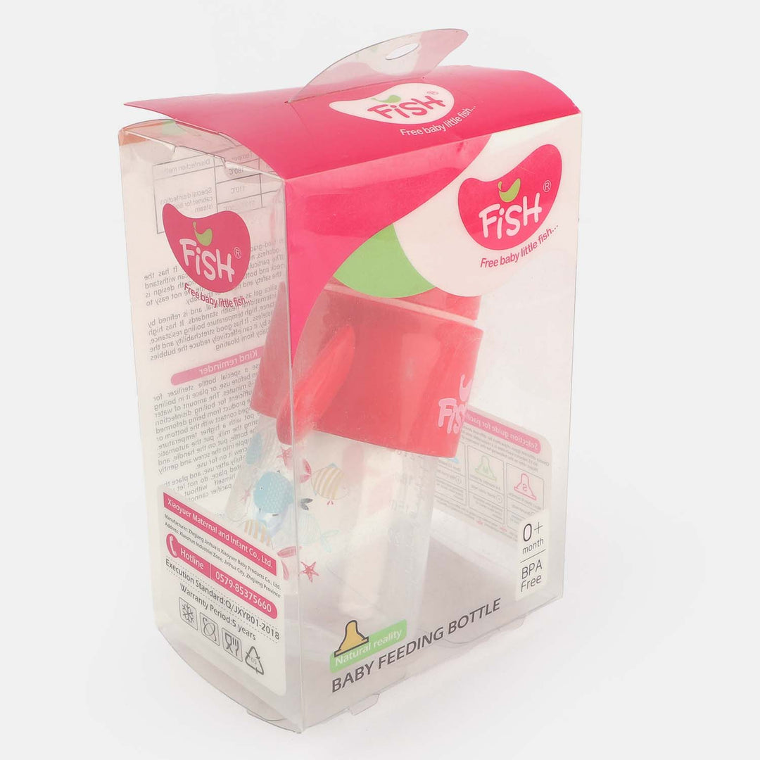 Wide Neck Feeder 250ml-Blue