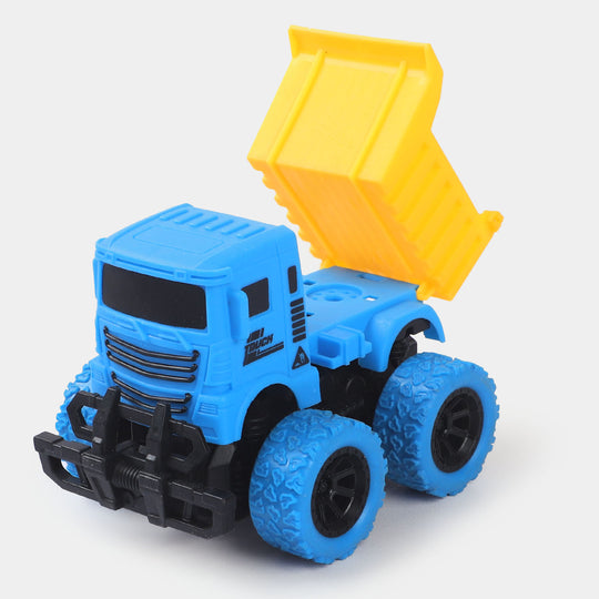 Friction mini Construction Vehicle Toy Truck | Blue
