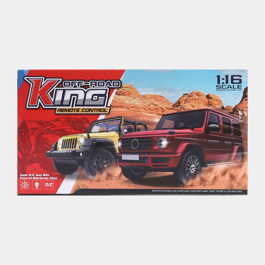 Remote Control Jeep | Yellow