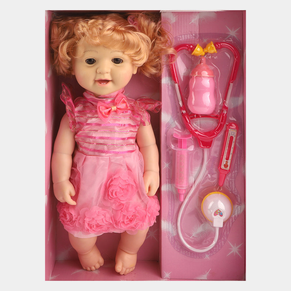 CUTE MOVING DOLL & DOCTOR SET TOY