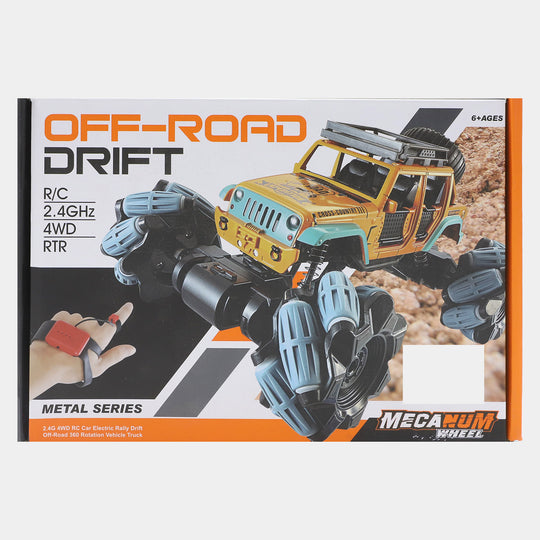R/C + Sensor Watch Control Car For Kids
