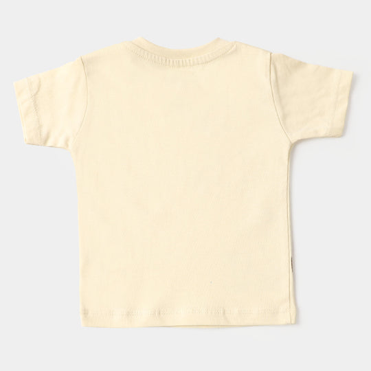 Infant Boys Cotton Set 2 PC Advanture & Tiger - Light Grey