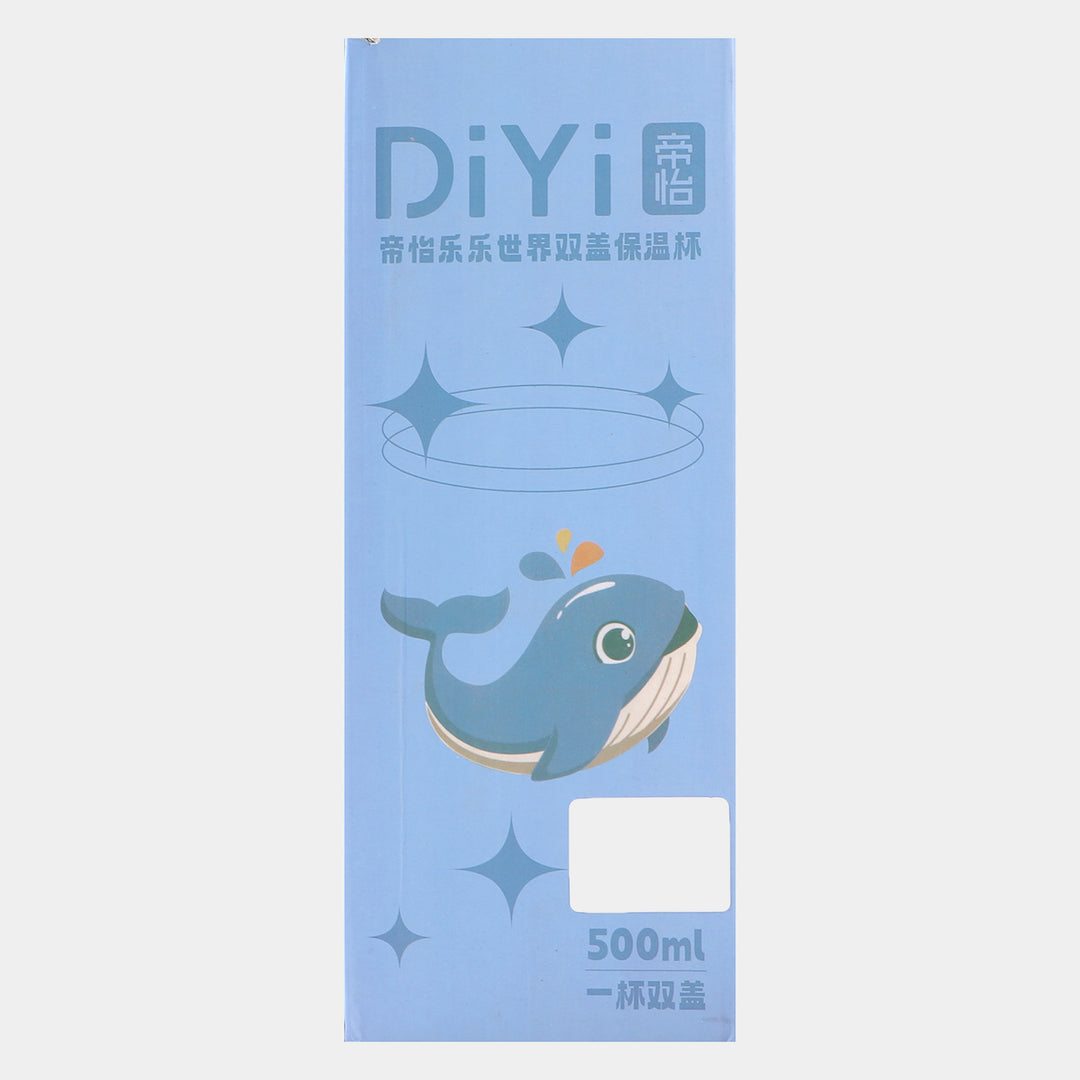 Collapsible Silicone Water Bottle for Kids | 500ml