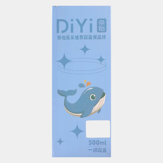 Collapsible Silicone Water Bottle for Kids | 500ml