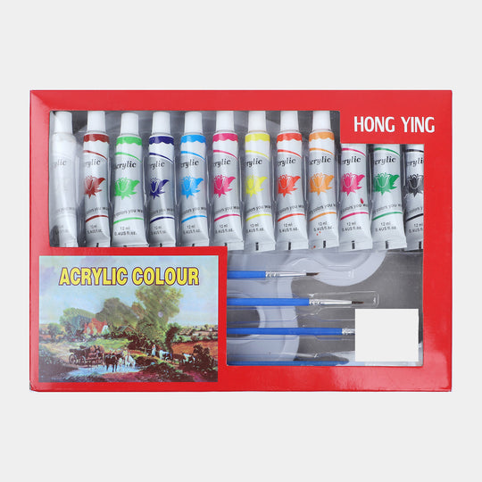 Keep Smiling Acrylic Color Set For Kids