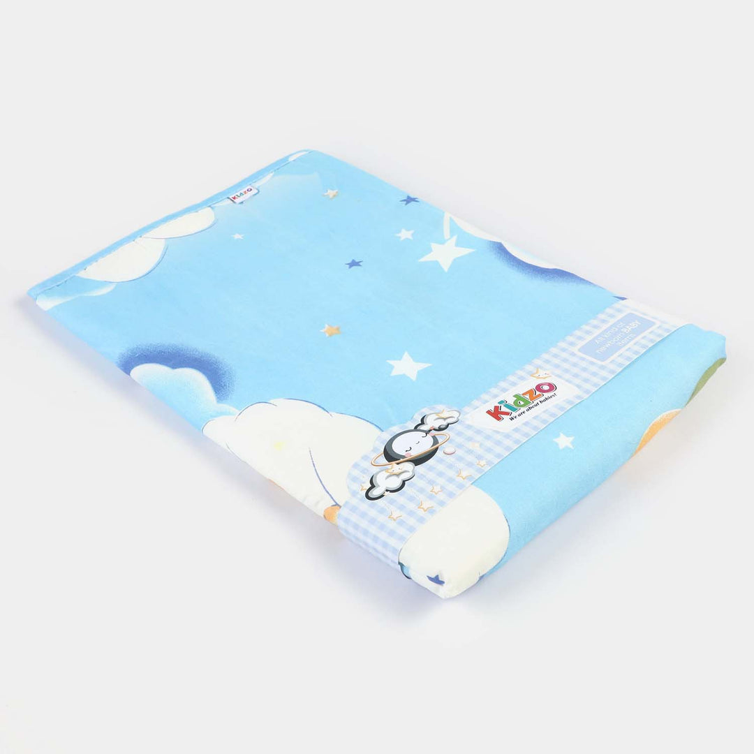 Baby Changing Sheet 45*60 | Blue