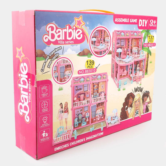 Kids Diy Lovey Assemble Doll Set Toy | 139PCs