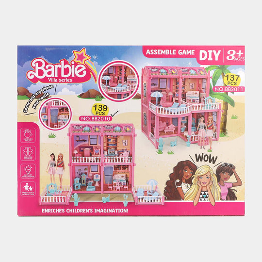 Kids Diy Lovey Assemble Doll Set Toy | 139PCs