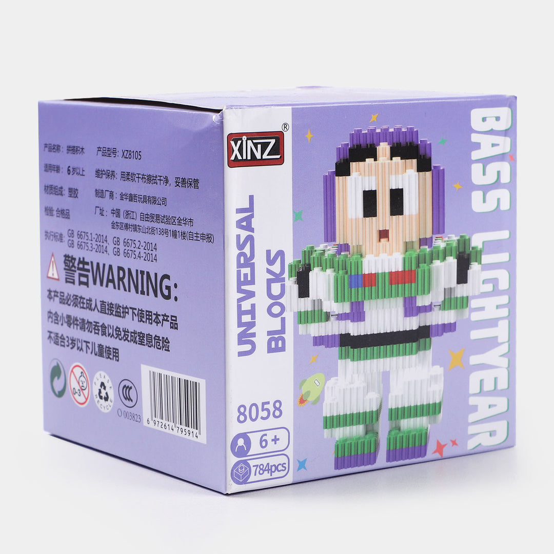 Universal Blocks Bass Lightyear | 784PCs