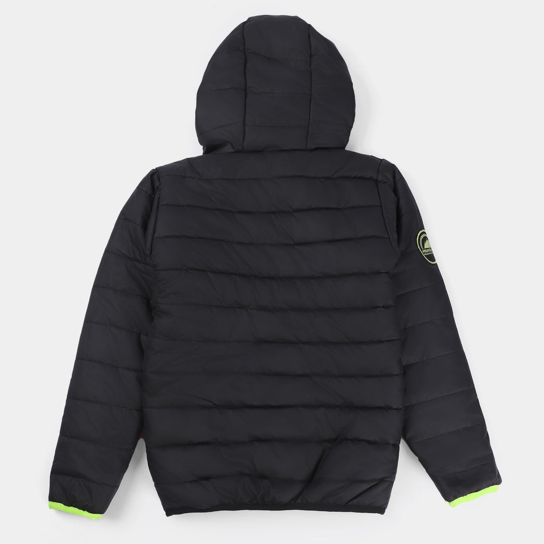 Teens Boys Puffer Jacket Mountain K2-BLACK