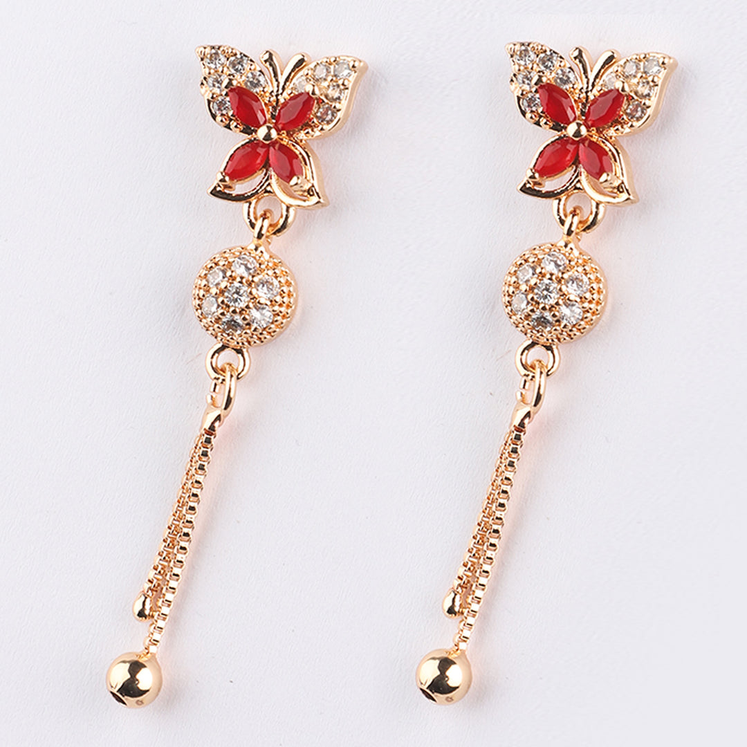 Fancy Golden Earring For Girls
