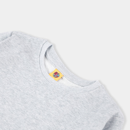 Boys Fleece Sweatshirt - H. Grey