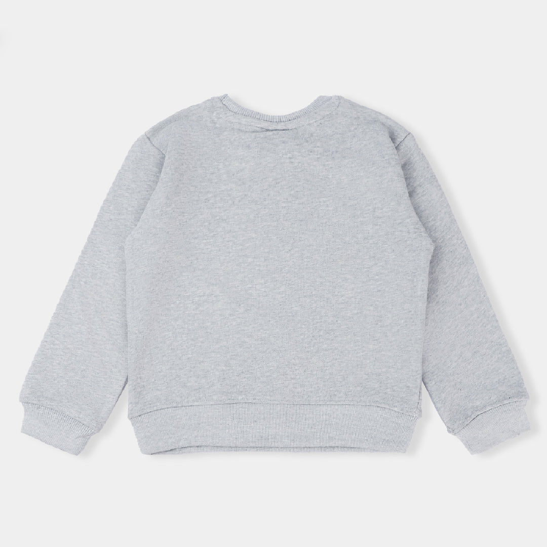 Boys Fleece Sweatshirt - H. Grey