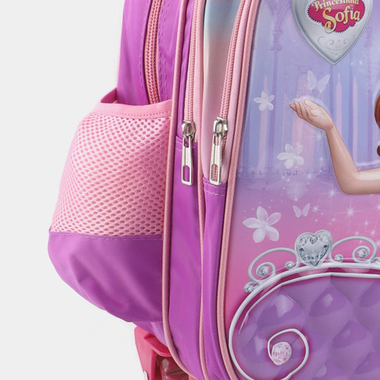 School Backpack With Trolley For Kids