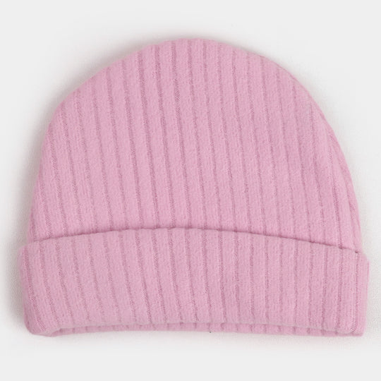 Baby Warm Swaddle With Cap | Pink