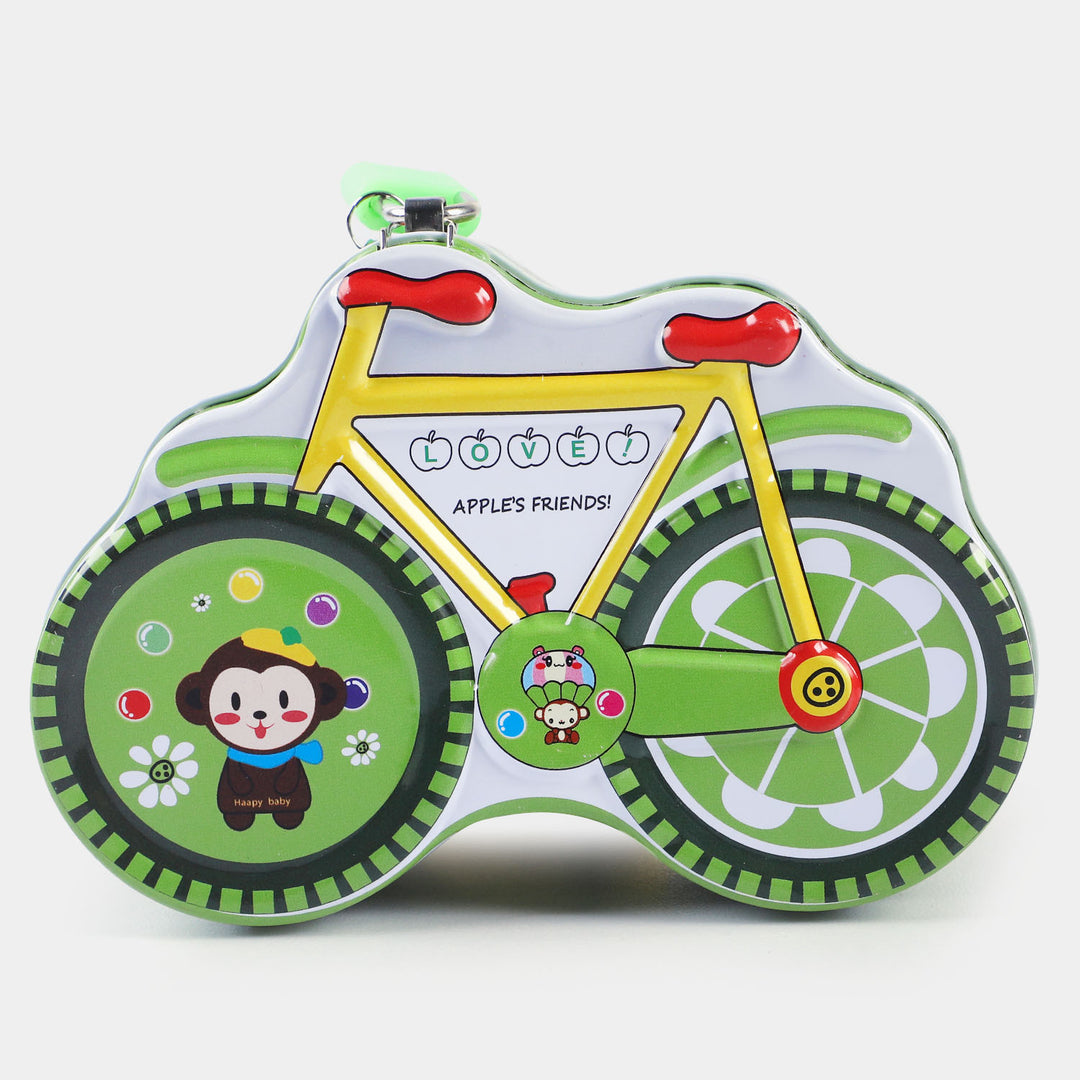 Metal Coin/Money With Lock Box For Kids