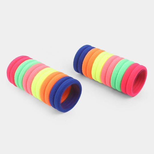 Girls Multicolor Hair Ties/Pony Set