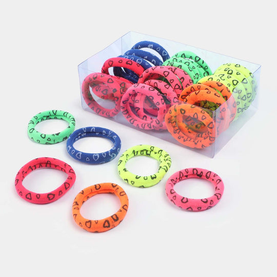 Girls Multicolor Hair Ties/Pony Set
