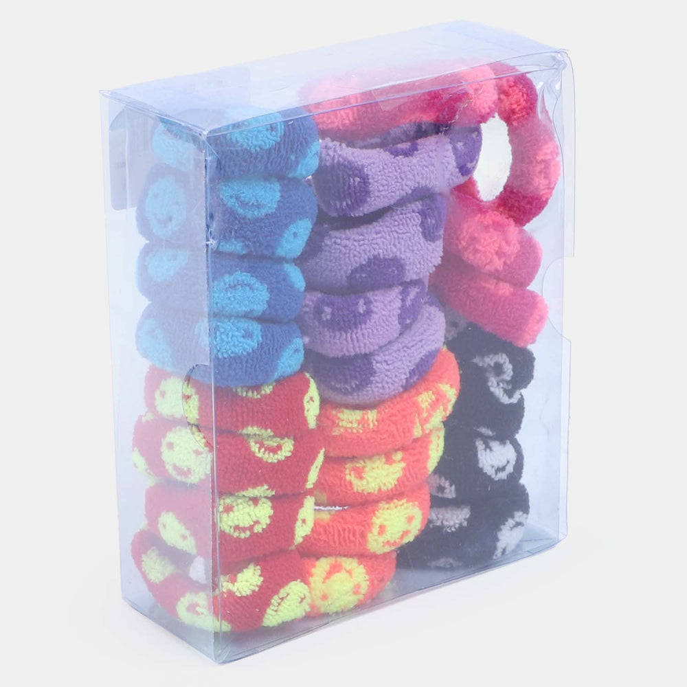 Girls Multicolor Hair Ties/Pony Set