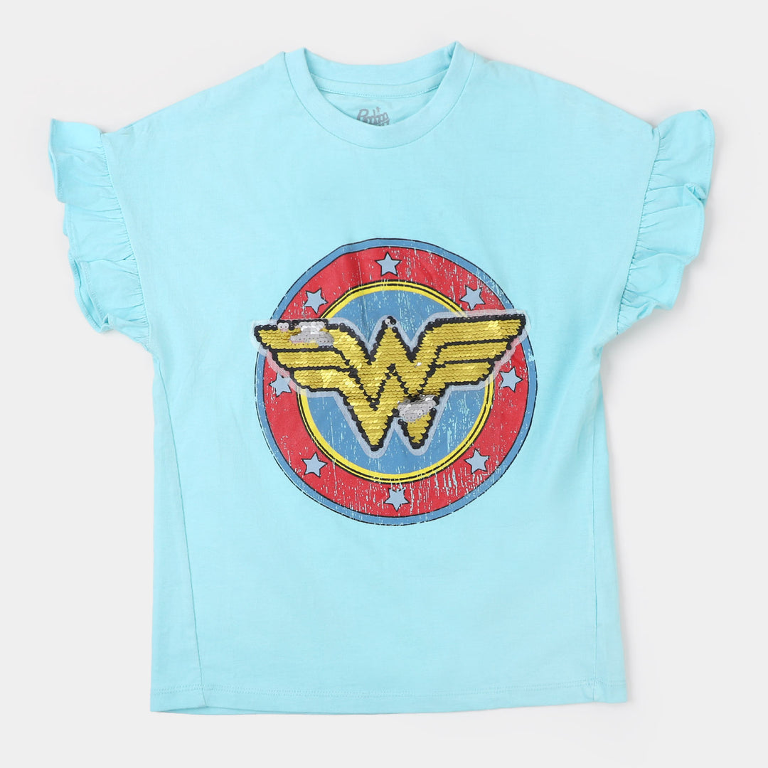Girls T-Shirt Wonder -Blue